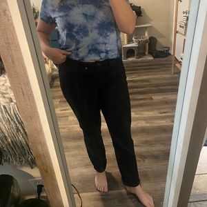 Size 10 Levi Classic Straight Black Jeans